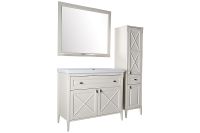 Товар: Шкаф пенал ASB-Woodline Монте 40 10801 Бежевый - фото 3 Шкаф пенал ASB-Woodline Монте 40 10801 Бежевый — фото 3, Мебель для ванной