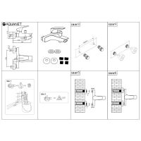 Товар: Смеситель для ванны Aquanet Static AF330-20B 261822 Черный матовый - фото 3 Смеситель для ванны Aquanet Static AF330-20B 261822 Черный матовый — фото 3, Смеситель для ванны
