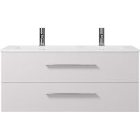 Тумба под раковину Creto Ares 120 10-1111W подвесная White — фото 1, Тумбы под раковину