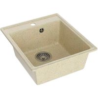 Кухонная мойка Maretti Kitchen KT425-BE Бежевая — фото 4, Кухонные мойки