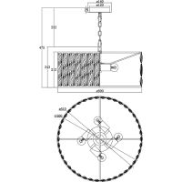 Товар: Люстра Maytoni Modern Gelid MOD184-PL-04-CH Прозрачная Хром - фото 17 Люстра Maytoni Modern Gelid MOD184-PL-04-CH Прозрачная Хром — фото 17, Люстры