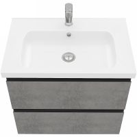 Тумба под раковину Laparet Electra 70 LE-WCAB-70-123 подвесная Хромикс серебро — фото 3, Мебель для ванной