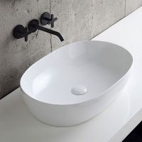 Раковина-чаша Azzurra Elegance Circle 60 ELLA060400C0BI/(ECI60 bi*0) Белая — фото 3, Раковины