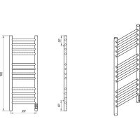 Товар: Электрический полотенцесушитель Laris Лаванда ЧКЧ П12 300х900 R 73207623 Черный муар - фото 10 Электрический полотенцесушитель Laris Лаванда ЧКЧ П12 300х900 R 73207623 Черный муар — фото 10, Электрические полотенцесушители