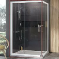 Товар: Душевая дверь Ravak 10° 10RV2K-80 1ZJ40100Z1 профиль Белый стекло Transparent - фото 1 Душевая дверь Ravak 10° 10RV2K-80 1ZJ40100Z1 профиль Белый стекло Transparent — фото 1, Раздвижные душевые двери