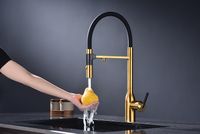Смеситель для кухни Paulmark Magneto One Ma213188-BG Брашированное золото — фото 11, Смесители для кухни