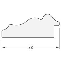 Зеркало Evoform Exclusive-G 121х96 BY 4363 с гравировкой в багетной раме - Римская бронза 88 мм — фото 6, Мебель для ванной