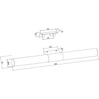 Подсветка для зеркал и картин Maytoni Mirror Aurelio MIR001WL-L12CH Белая Хром — фото 4, Подсветки