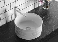 Раковина-чаша Ceruttispa 40 CR0051A 9559 Белая — фото 2, Раковины накладные