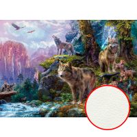 Фреска Ortograf Животные 7139 Фактура флок FLK Флизелин (3,8*2,7) Разноцветный, Животные/Пейзаж — фото 1, Фрески