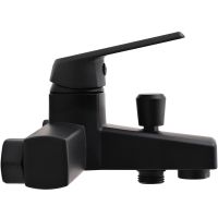 Смеситель для ванны Orange OneLife P02-300b Черный матовый — фото 3, Смеситель для ванны