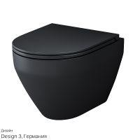 Товар: Унитаз AM.PM Spirit V2.0 FlashClean CK70H1103B подвесной с гигиеническим душем и ершиком с сиденьем Микролифт - фото 12 Унитаз AM.PM Spirit V2.0 FlashClean CK70H1103B подвесной с гигиеническим душем и ершиком с сиденьем Микролифт — фото 12, Унитазы