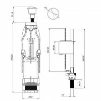 Товар: Сливная арматура Berges Eko 21 030621 с нижней подводкой - фото 12 Сливная арматура Berges Eko 21 030621 с нижней подводкой — фото 12, Прочие комплектующие для слива и канализации