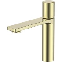 Смеситель для раковины Vincea Vogue VBF-4V3BG Брашированное золото — фото 1, Смесители для раковины