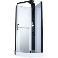 Товар: Душевая кабина Black&White Galaxy G8705 90x90 8705900 с гидромассажем - фото 2 Душевая кабина Black&White Galaxy G8705 90x90 8705900 с гидромассажем — фото 2, Душевые кабины