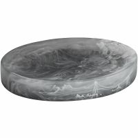 Мыльница WasserKRAFT Neime K-1929 Черная Белая — фото 1, Мыльницы