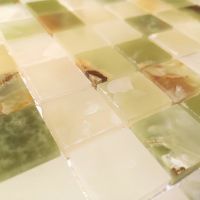 Товар: Мозаика Caramelle mosaic Pietrine 7 мм Onice Jade Verde POL 29,8x29,8 см - фото 3 Мозаика Caramelle mosaic Pietrine 7 мм Onice Jade Verde POL 29,8x29,8 см — фото 3, Мозаика