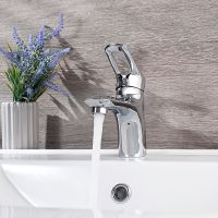 Смеситель для раковины Ростовская Мануфактура Сантехники SL120-001F Хром — фото 2, Смесители