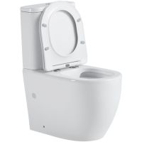 Товар: Унитаз компакт Black&White Universe 7789W с бачком и сиденьем Микролифт - фото 5 Унитаз компакт Black&White Universe 7789W с бачком и сиденьем Микролифт — фото 5, Унитазы