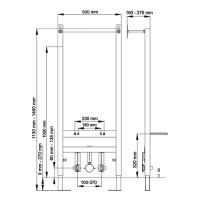 Инсталляция Berges Atom 049216 для биде Синяя — фото 6, Инсталляции для биде
