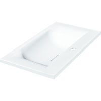 Раковина Paola Elegante 80 Белая глянцевая — фото 4, Раковины