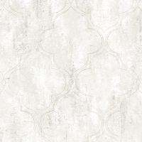 Обои Andrea Rossi Barbana 54280-1 Винил на флизелине (1,06*10,05) Серый, Ромб — фото 1, Обои для стен