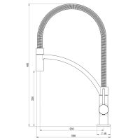 Товар: Смеситель для кухни Royce Casa RCM-120801CR Хром - фото 2 Смеситель для кухни Royce Casa RCM-120801CR Хром — фото 2, Смесители