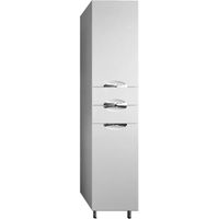 Шкаф-пенал АСБ-мебель Мессина 40 9625 R Белый — фото 1, Пеналы для ванной комнаты