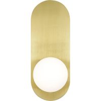 Настенный светильник Maytoni Modern Bao MOD419WL-01G Белый Золото — фото 4, Светильники