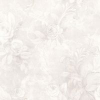 Обои Prima Italiana Ortisei 80503 Винил на флизелине (1,06*10) Белый/Серый, Цветы — фото 1, Обои для стен