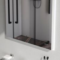 Зеркало AM.PM X-Joy 55 M85MOX10551S с подсветкой с ИК-сенсорным выключателем — фото 2, Зеркала в ванную комнату