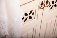 Тумба под раковину Бриклаер Кантри 61 угловая Бежевый дуб прованс арт-4627125413704 — фото 7, Тумбы под раковину