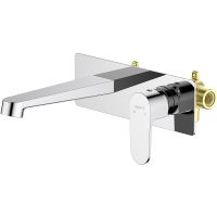 Смеситель для раковины Aquatek Оберон AQ1213CR Хром — фото 1, Смесители для раковины