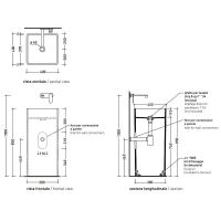 Раковина Flaminia Mono 40 MW40P Белая — фото 3, Раковины