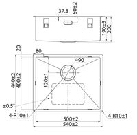 Товар: Кухонная мойка Iddis Edifice EDI54B0i77 Матовое золото - фото 3 Кухонная мойка Iddis Edifice EDI54B0i77 Матовое золото — фото 3, Кухонные мойки