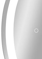 Зеркальный шкаф Континент Torneo White LED 60 МВК069 с подсветкой Белый — фото 5, Зеркальные шкафы в ванную