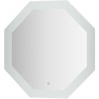 Зеркало Evoform Ledshine 80x80 с подсветкой 25.5 W - сенсорный выключатель - нейтральный белый свет арт-BY 2605 — фото 5, Зеркала в ванную комнату