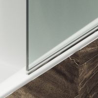 Товар: Шторка на ванну Maybah Glass MGV-615-5 600x1400 поворотная на монопетле Хром матовый стекло сатиновое - фото 6 Шторка на ванну Maybah Glass MGV-615-5 600x1400 поворотная на монопетле Хром матовый стекло сатиновое — фото 6, Неподвижные шторки для ванной