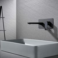 Смеситель для раковины Black&White Universe UK8306B 8306BUK Черный матовый — фото 2, Смесители