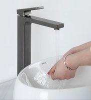 Смеситель для раковины Gappo G17-9 Оружейная сталь арт-G1017-92 — фото 11, Смесители для раковины