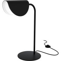 Настольная лампа Maytoni Modern Mollis MOD126TL-01B Черная — фото 1, Настольные лампы