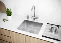 Кухонная мойка Paulmark Next 48 Uni PM214844-BS Брашированная сталь — фото 3, Кухонные мойки