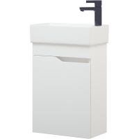 Товар: Тумба под раковину Corozo Теона 45 SD-00001628 подвесная Белая - фото 3 Тумба под раковину Corozo Теона 45 SD-00001628 подвесная Белая — фото 3, Мебель для ванной