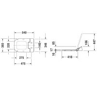 Товар: Крышка биде Duravit SensoWash Slim 611300002304300 с Микролифтом - фото 2 Крышка биде Duravit SensoWash Slim 611300002304300 с Микролифтом — фото 2, Комплектующие для туалета