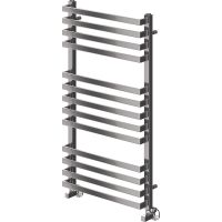 Водяной полотенцесушитель Terminus Рид П13 500х1000 4670078513441 Хром, нижнее подключение, G 1/2" ВР, с комплектом вентилей — фото 1, Водяные полотенцесушители