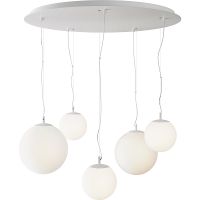 Подвесной светильник Maytoni Modern Basic form MOD321PL-05W1 Белый — фото 1, Подвесные светильники
