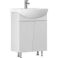 Тумба под раковину Vigo Selena 60 tn.SEL.BAL.60.2D Белая — фото 1, Тумбы под раковину