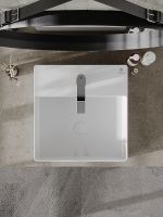 Раковина Orange 42 B04-405W Белая — фото 10, Раковины накладные