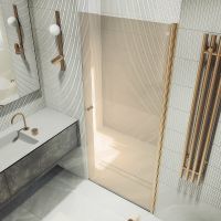 Товар: Душевая дверь Maybah Glass MGD-810-2 900x1980 на монопетле Бронза стекло бронзовое - фото 3 Душевая дверь Maybah Glass MGD-810-2 900x1980 на монопетле Бронза стекло бронзовое — фото 3, Душевые двери в нишу