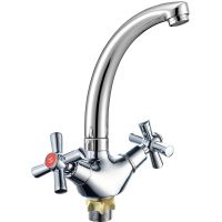 Смеситель для кухни Ростовская Мануфактура Сантехники SL138-272F Хром — фото 1, Смесители